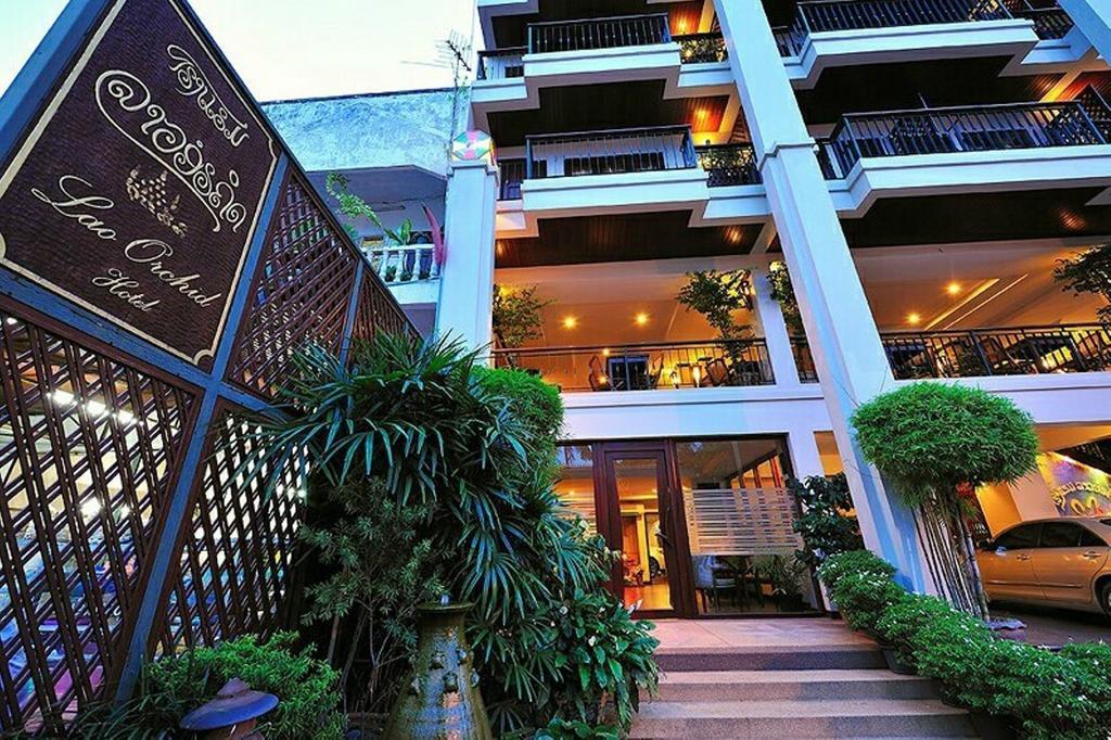 Lao Orchid Hotel Vientiane Exterior photo